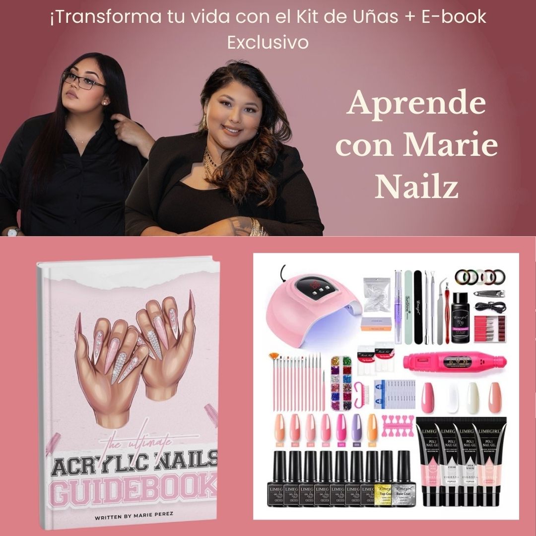 Bella y Libre - Video -Book "Nail Business" + 60 pieces Professional Kit