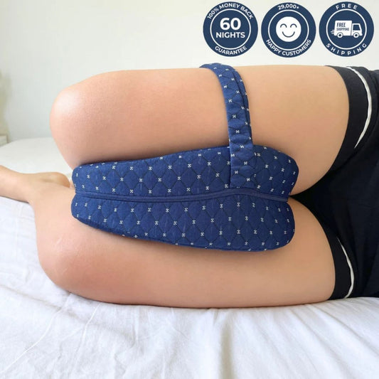Ergonomic leg pillow