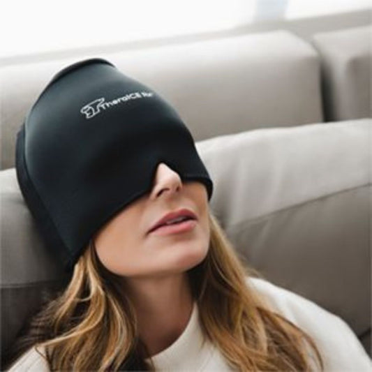 RelaxGlow Migraine Mask Cap